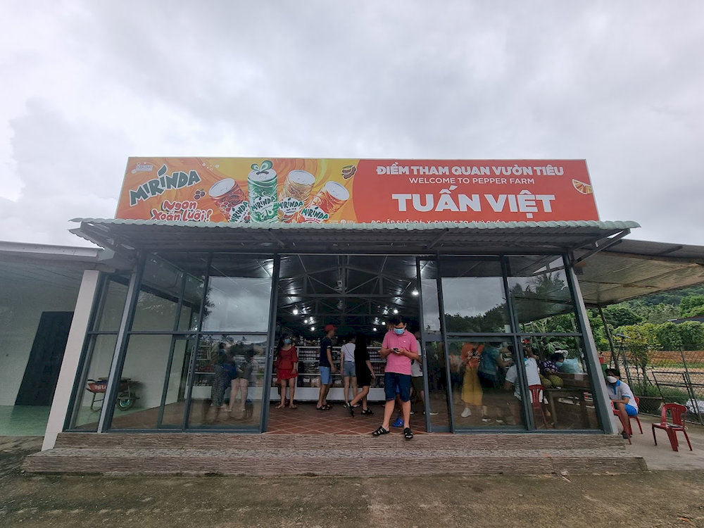 Tuan Viet Pepper Farm is nestled in Duong To commune, Phu Quoc